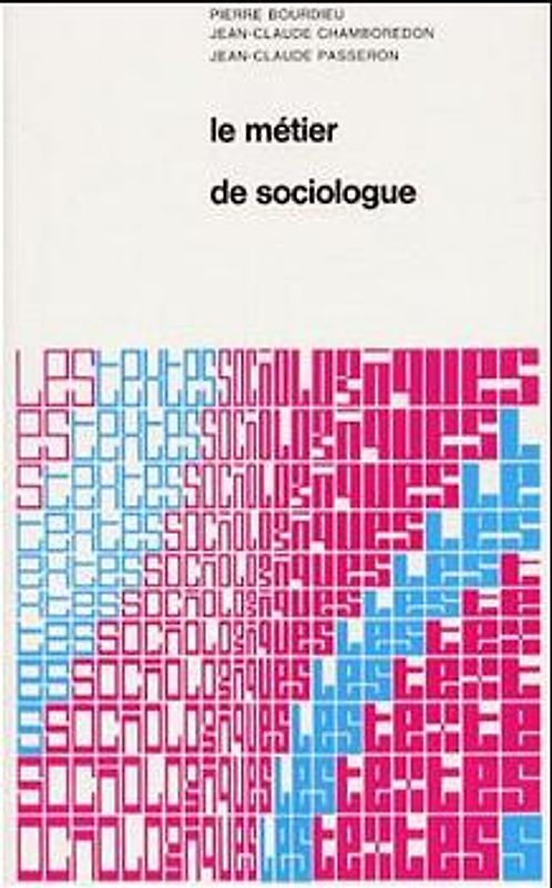 Le métier de sociologue