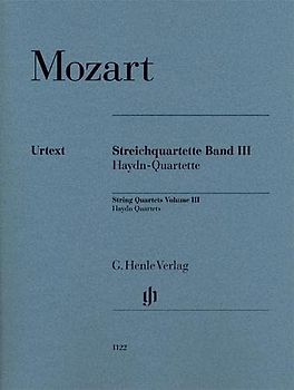 Streichquartette Band III (Haydn-Quartette): Besetzung: Streichquartette (G. Henle Urtext-Ausgabe)