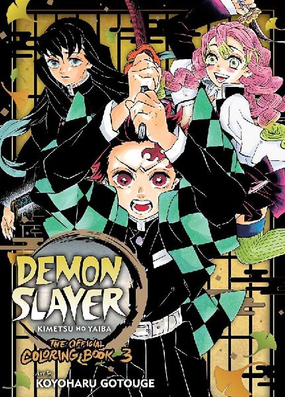 Demon Slayer: Kimetsu No Yaiba: The Official Coloring Book 3