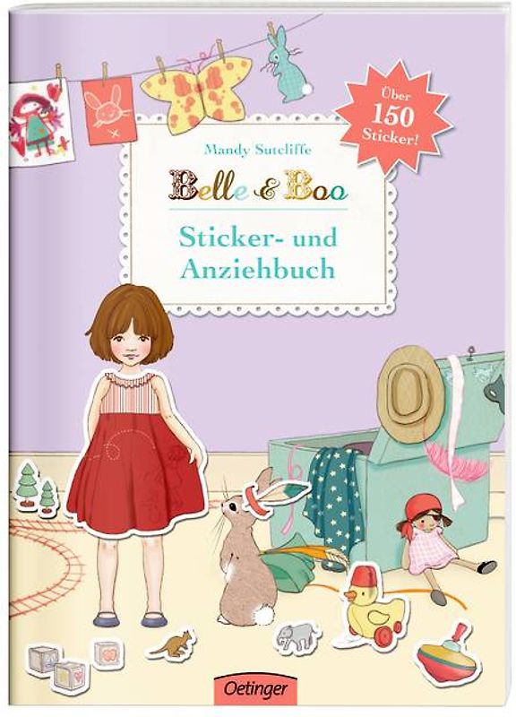 Belle + Boo. Sticker- und Anziehbuch
