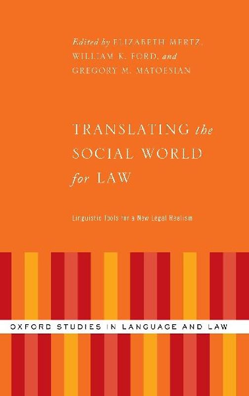 Translating the Social World for Law