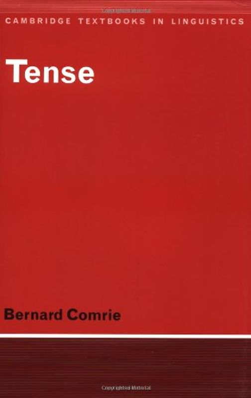 Tense (Cambridge Textbooks in Linguistics)