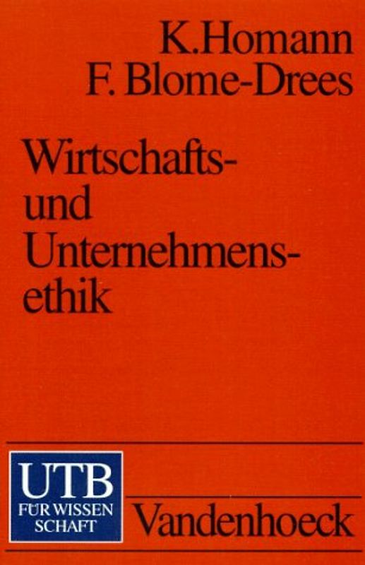 Wirtschafts- und Unternehmensethik