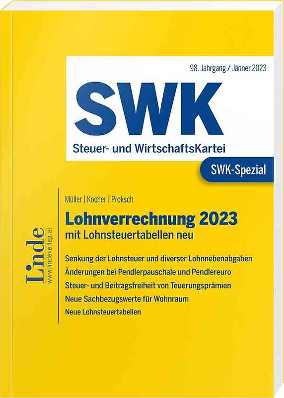 SWK-Spezial Lohnverrechnung 2023