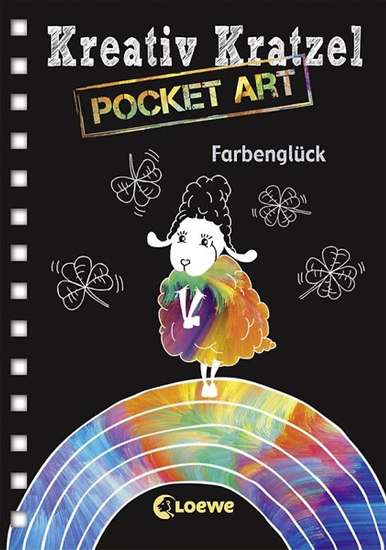 Kreativ-Kratzel Pocket Art: Farbenglück