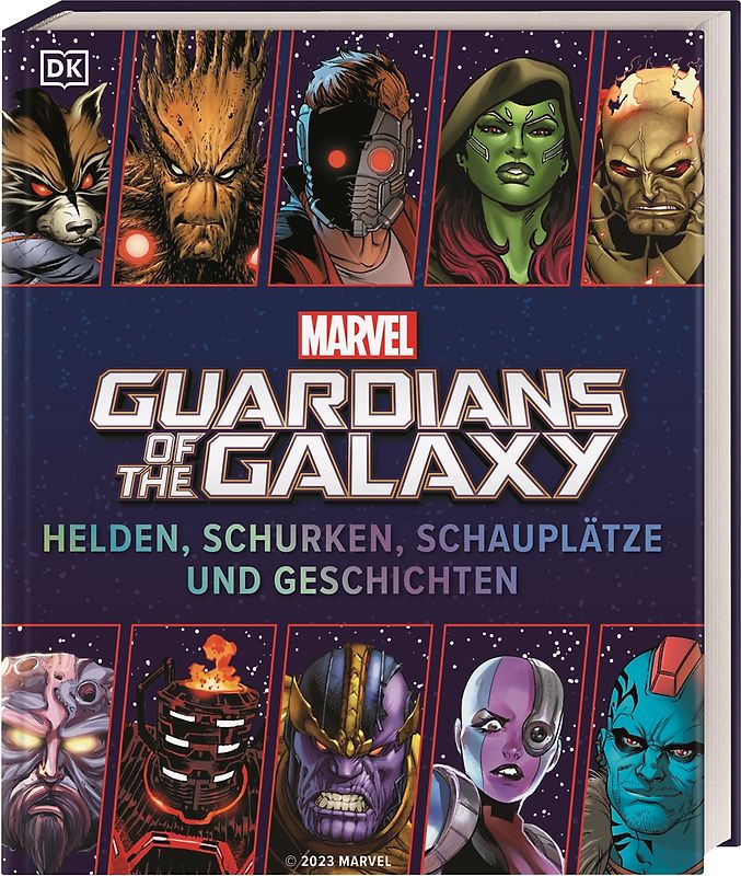 MARVEL Guardians of the Galaxy Helden, Schurken, Schauplätze und Geschichten