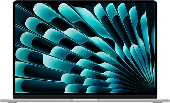 Apple MacBook Air 15.3" (Liquid True Tone Retina Display) M4 (10-Core CPU, 10-Core GPU) 24 GB RAM 512 GB SSD [Early 2025] silber