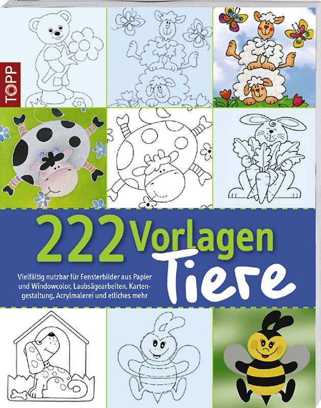 222 Vorlagen Tiere