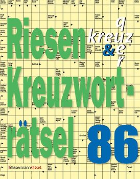 Riesen-Kreuzworträtsel 86 (5 Exemplare à 2,99 €)