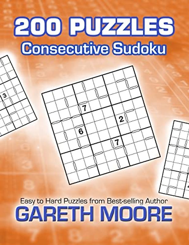 Consecutive Sudoku: 200 Puzzles