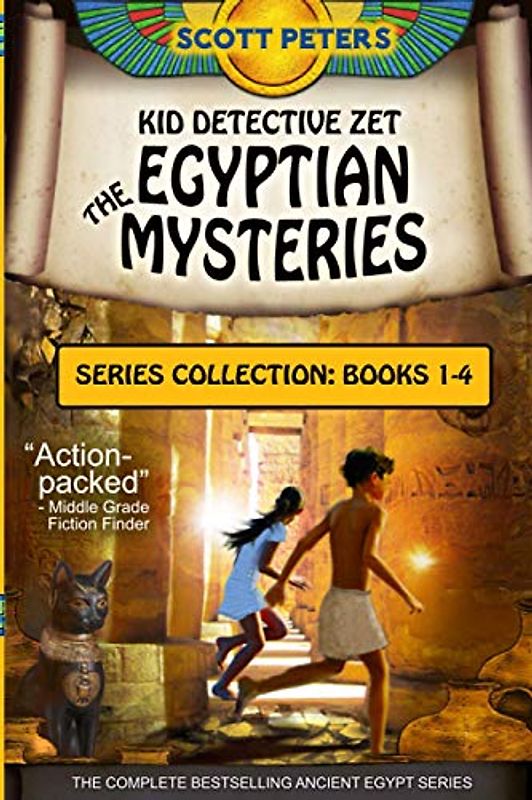 Kid Detective Zet - The Egyptian Mysteries: Series Collection Book 1-4