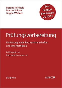 Einführung in die Rechtswissenschaften und ihre Methoden - Prüfungsvorbereitung - Studienjahr 2010/11