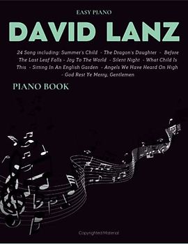 David Lanz Piano Books: 24 Easy Piano Songs