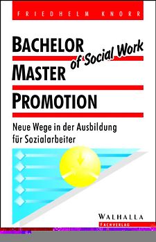 Bachelor of Social Work,  Master, Promotion