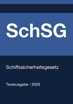 SchSG - Schiffssicherheitsgesetz (Deutschland) 2026
