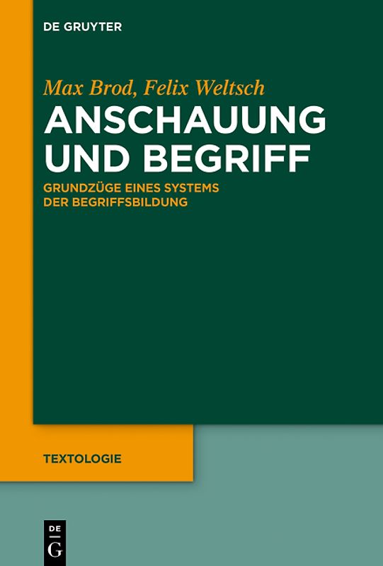 Anschauung und Begriff