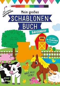 Mein großes Schablonen-Buch - Bauernhof