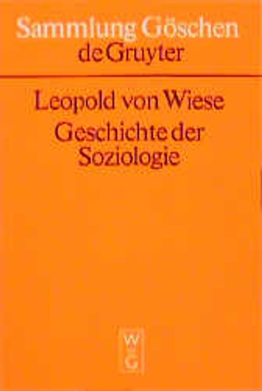 Geschichte der Soziologie