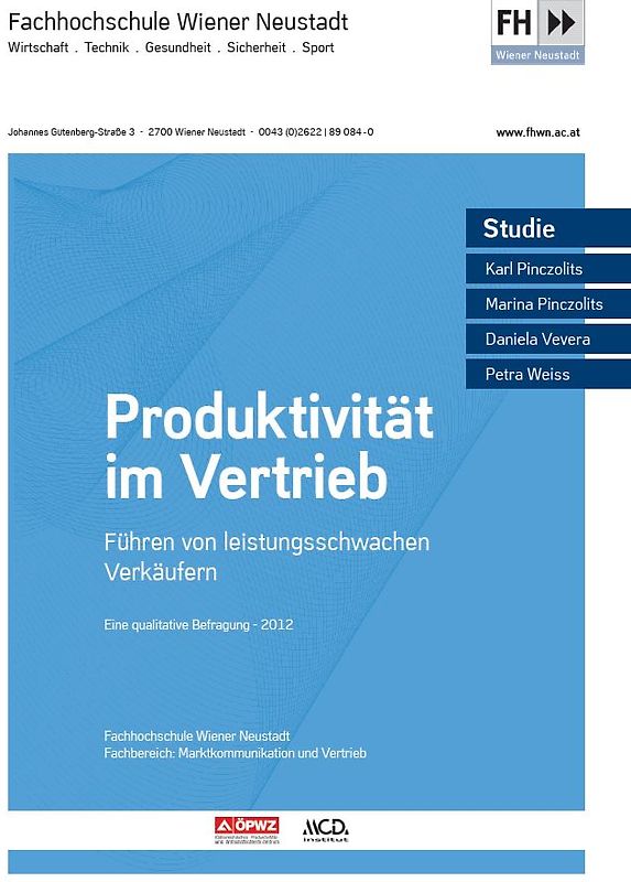 Produktivität im Vertrieb. Führen von leistungsschwachen Verkäufern