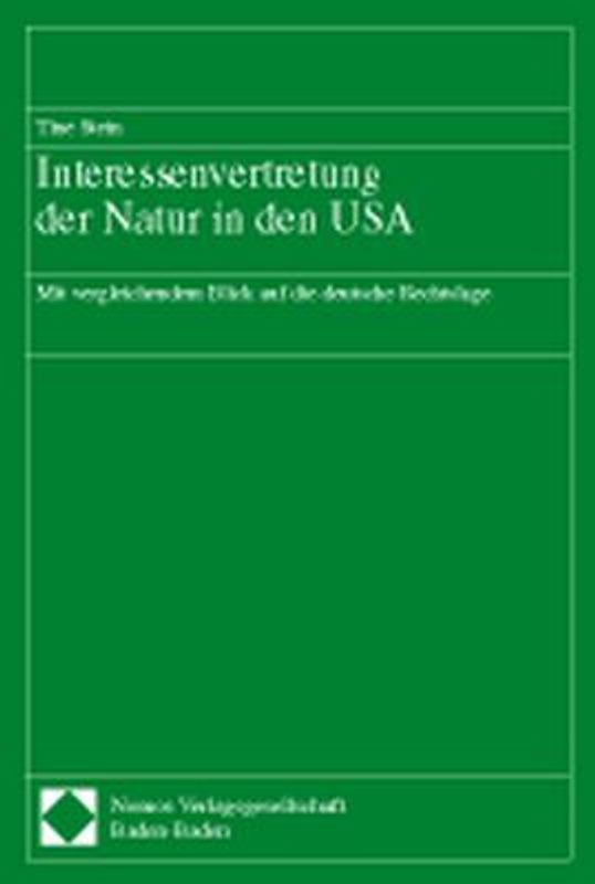 Interessenvertretung der Natur in den USA