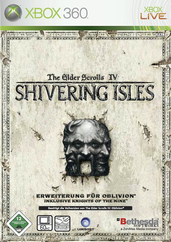 Elder Scrolls 4: Oblivion Shivering Isles Xbox 360