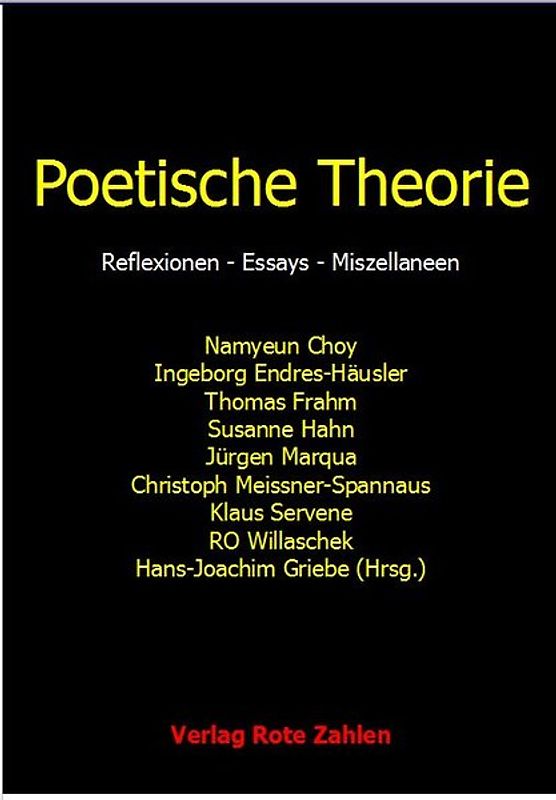 Poetische Theorie
