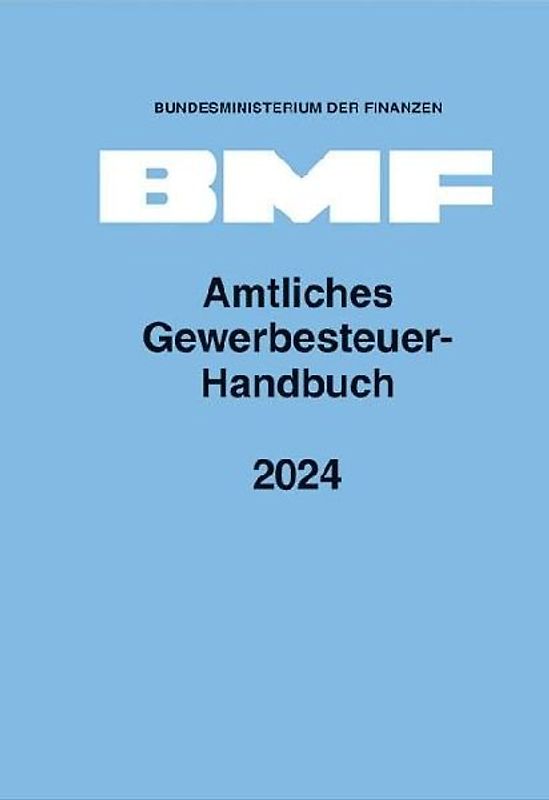 Amtliches Gewerbesteuer-Handbuch 2024