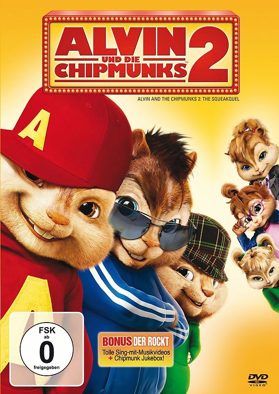 Alvin und die Chipmunks 2 DVD