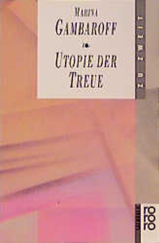Utopie der Treue. (zu zweit)
