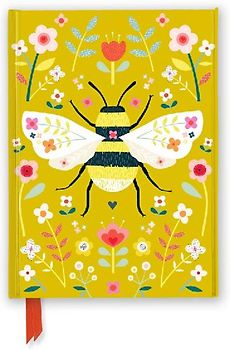 Bee Brown: Wildflower Bee (Foiled Journal)