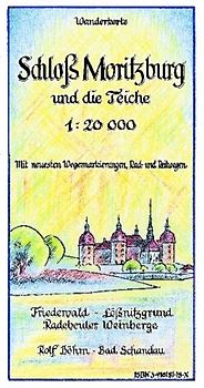 Schloss Moritzburg und die Teiche 1:20000.