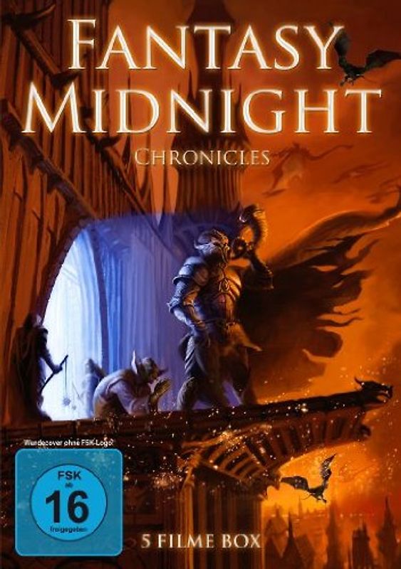 Fantasy Midnight Chronicles (Midnight Chronicles / Fire Dragon Hunter / Der Meister der Ringe / Geralt von Riva / Mystikal) [Collector's Edition, 2 DVDs] DVD
