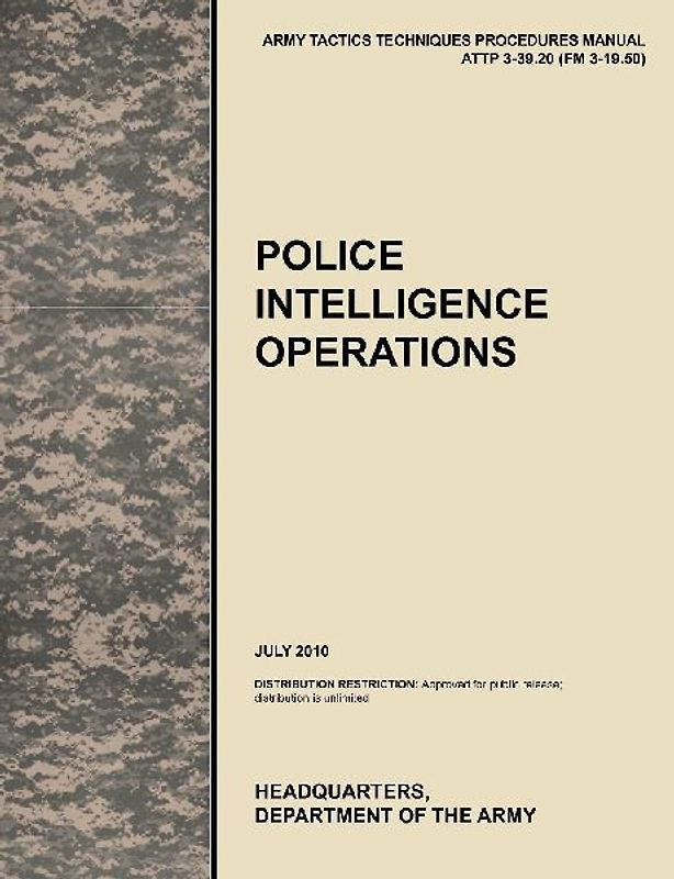 Police Intelligence Operations