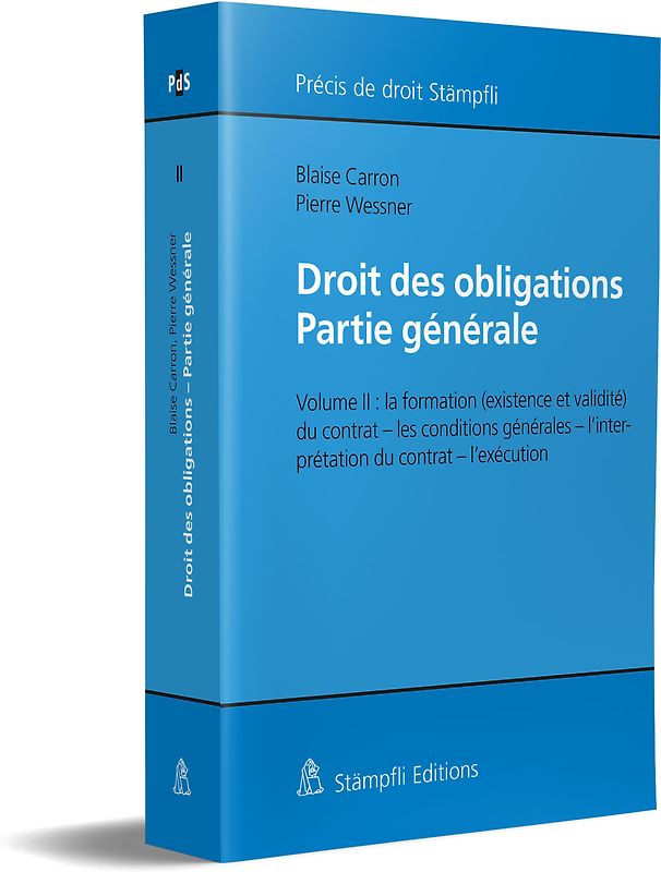 Droit des obligations ‒ Partie générale