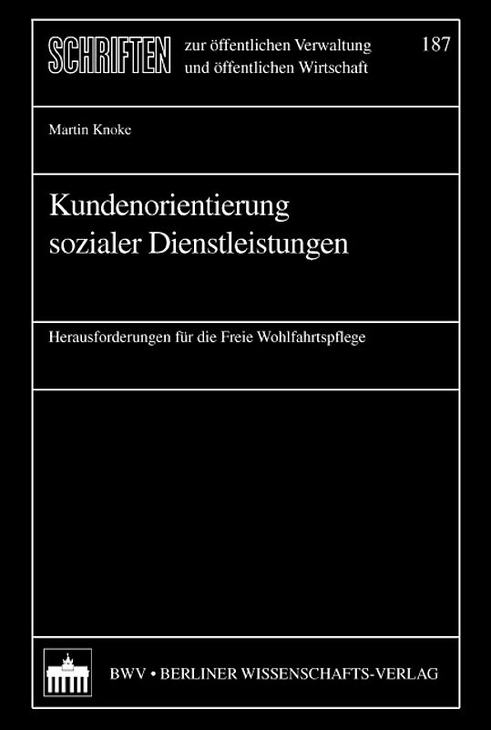 Kundenorientierung sozialer Dienstleistungen