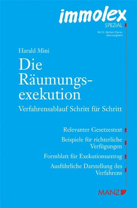 Die Räumungsexekution