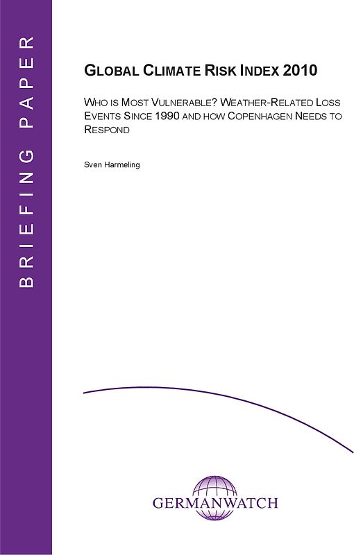 Global Climate Risk Index 2010