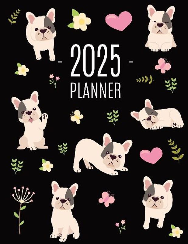 French Bulldog Planner 2025