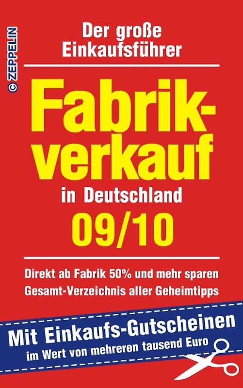 Fabrikverkauf in Deutschland - 09/10