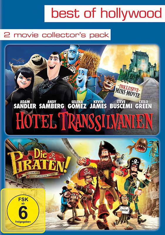 Best of Hollywood - 2 Movie Collector's Pack: Hotel Transsilvanien / Die Piraten [2 DVDs] DVD