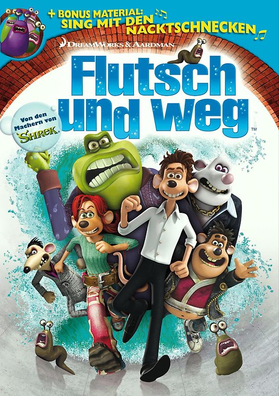 Flutsch und weg DVD
