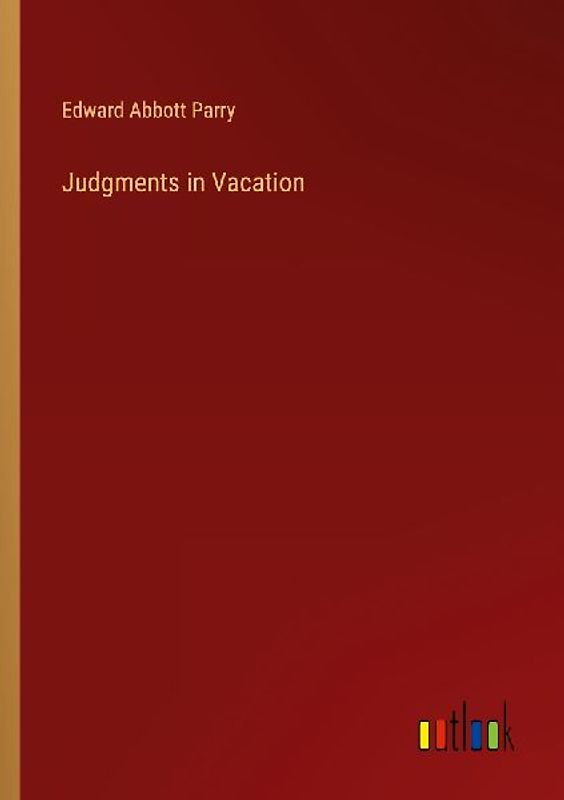 Judgments in Vacation