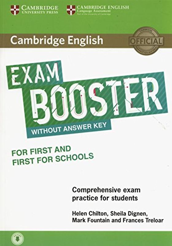 Cambridge English Exam Booster for First and First for Schools without Answer Key with Audio: Comprehensive Exam Practice for Students (Cambridge English Exam Boosters)