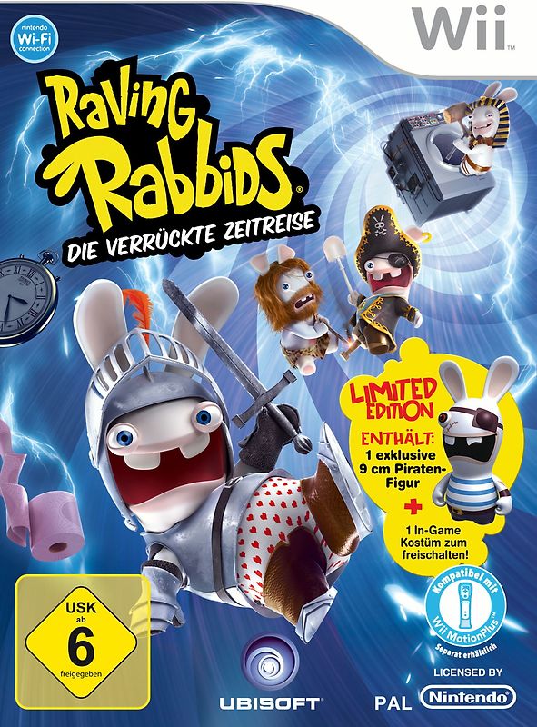 Raving Rabbids: Die verrückte Zeitreise [Collectors Edition] Nintendo Wii