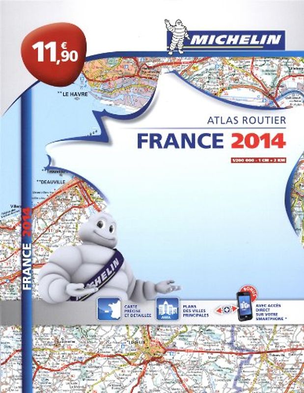 Atlas Routier France 2014 Michelin Broché L'essentiel