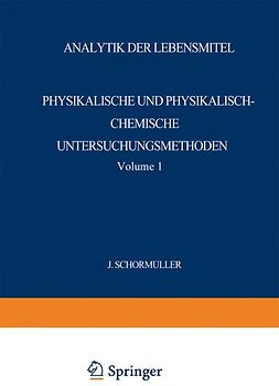 Analytik der Lebensmittel