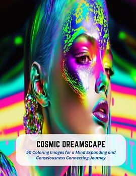 Cosmic Dreamscape: 50 Coloring Images for a Mind Expanding and Consciousness Connecting Journey