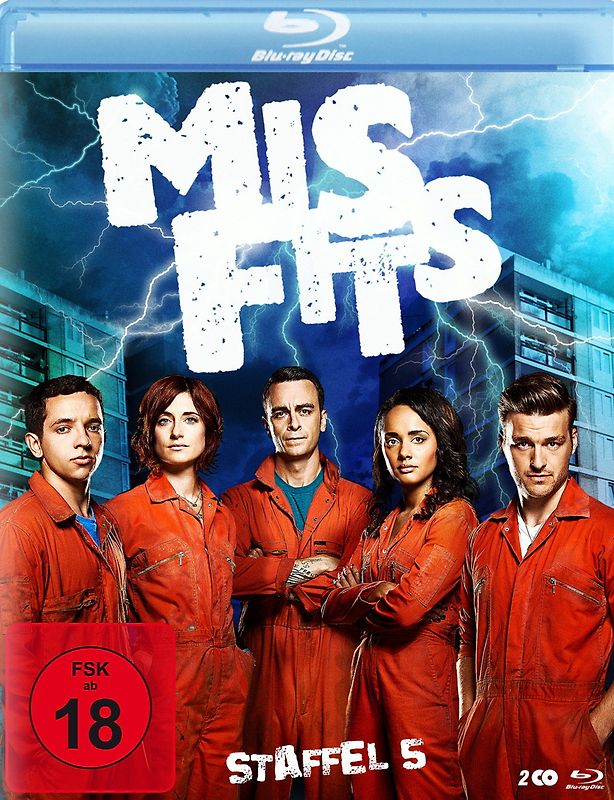 Misfits - Staffel 5 Blu-ray Disc