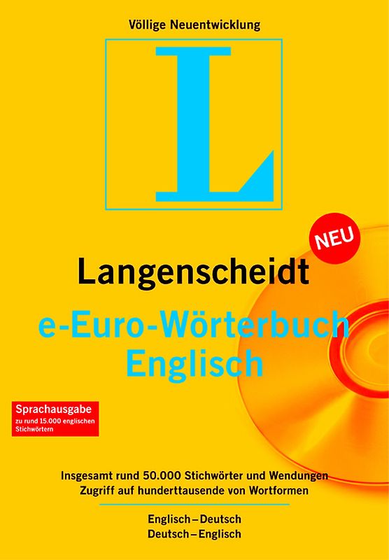 e-Euro-Wörterbuch: Englisch - Version 4.0 MacOS