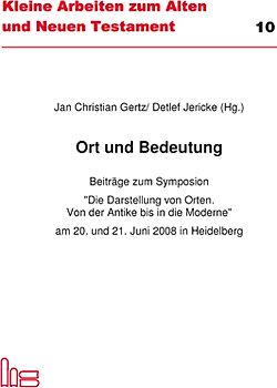 Ort und Bedeutung.